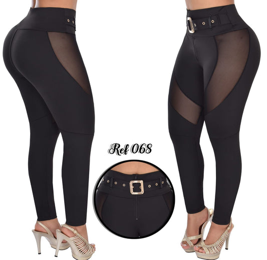 068 LEGGINS SUPLEX TRASPARENCIAS